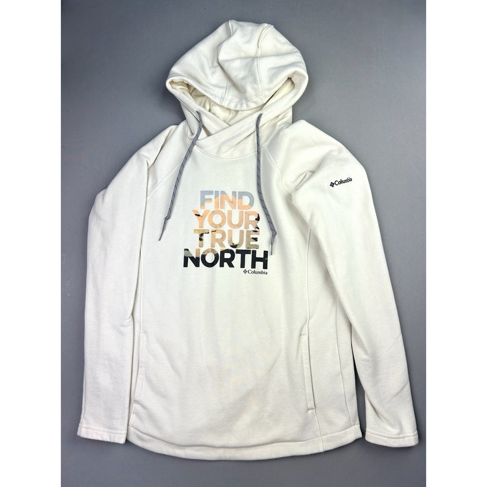 Columbia‎ Women's XS Find Your True North Graphic Hoodie Sweatshirt